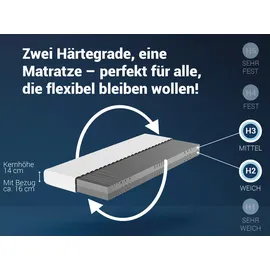 Betten-ABC KSP-500 7-Zonen Kaltschaum 90 x 190 cm H2/H3