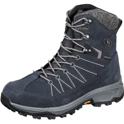 Winterstiefel BRÜTTING "Winterboot Huntington", Gr. 36, blau, Veloursleder, Schuhe