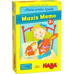 HABA 306061 Meine ersten Spiele – Maxis Memo