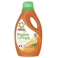 8,04€/L-2x Ariel Liquid Waschmittel Clean&Fresh-Marseille Soap&Aloe-1,8L(36Wasch