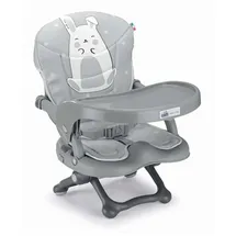 Cam il mondo del bambino Kinder Sitzerhöhung Smarty Pop | Mehr Farben verfügbar | für 6-36 Monate | 4-fach höhenverstellbar, Farbe:Grau