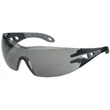 Uvex Schutzbrille pheos 9192285 Schutzbrille/Sicherheitsbrille grau Schwarz