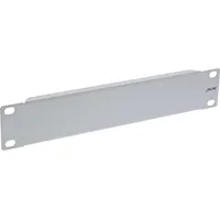 InLine InLine® 10" Blindplatte, 1HE, RAL 7035 grau