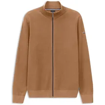 Bugatti Strickjacke in 60-taupe | Gr.: 3XL