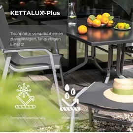 Kettler Klapptisch 70 x 70 x 74 cm Anthrazit