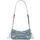 DESIGUAL Gathered Schultertasche Baumwolle/Synthetik Space Blue