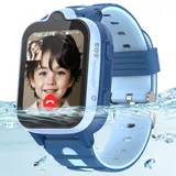 astraminds Smartwatch Kinder GPS und Telefon & Videoanruf, Schulmodus, SOS-Funktion IP67 Wasserdicht, Kinderuhr für Jungen & Mädchen 3-14 Jahre, Rosa