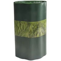NINMORTH für PP-Kunststoff Rasenbegrenzungszaun 30cm oder 40cm Höhe, 9 für m Länge, grün, Gartenweg & Beeteinfassung