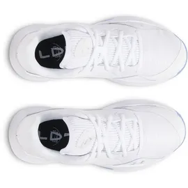 Under Armour Lockdown 7 Low - white/white/metallic silver 45