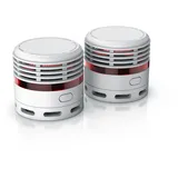 Brandson Rauchmelder Mini Weiß 2 St.