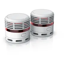 Brandson Rauchmelder Mini Weiß 2 St.