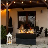 Kratki Echtfeuer GASHEIZGERÄT PATIO HORIZONTAL