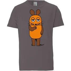 LOGOSHIRT Die Sendung mit der Maus grau XS