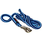 Covalliero Führstrick Hippo mit Panikhaken, Hellblau/Dunkelblau,
