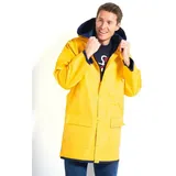 Modas Unisex Regenjacke Original Friesennerz Wendejacke - Regenmantel Regenparka Damen Herren Ostfriesennerz in Gelb Größe 3XL - 3XL