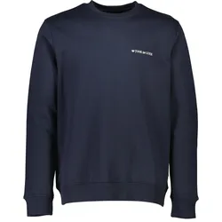 Sweatshirt JUNK DE LUXE "JUNK de LUXE Sweatshirt", Herren, Gr. XL, blau (navy), Oberstoff: 100% Baumwolle, lässig geschnitten, Langarm, Sweatshirts