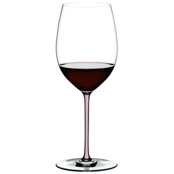 RIEDEL Glas Rotweinglas Riedel Fatto a Mano Cabernet/Merlot – Pink, Glas