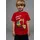 Kidsworld T-Shirt "Mit Bagger-Druck", Jungen, Gr. 92/98, rot, Single Jersey, Obermaterial: 100% Baumwolle, bedruckt, Basic, Shirts T-Shirt, Kurzarm, mit peppigem Druck, mit Rippbündchen am Ausschnitt