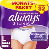 Always Discreet Inkontinenz Plus Gr. L 32 Höschen