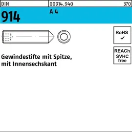 F. REYHER Nchfg. GmbH & Co. KG Gewindestift DIN 914 M16 x 50 A4 10 Stück