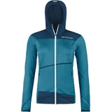 Ortovox Fleece Light Hoodie Blau S