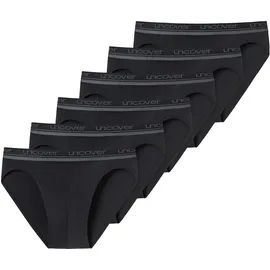 SCHIESSER Rioslip grau / schwarz XXL 6er Pack