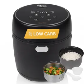 Tristar Digitaler Reiskocher schwarz 0,6 l