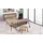 JV Möbel Luxus Büromöbelausstattung Komplettes Set Arbeitszimmer Designer Möbel