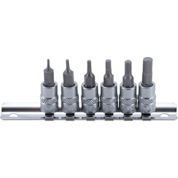 BGS 5151 Satz Bit Einsatz 1,5mm - 6mm Antrieb Innenvierkant 6,3 mm (1/4")