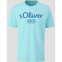 S.Oliver T-Shirt Herren, Türkis 60d1, S