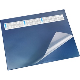 Läufer Schreibunterlage Durella DS 44655 52x65cm +Vollsichtfolie blau