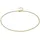 aniston jewelry & watches Fußkette Schmuck Geschenk Fusskettchen Silber gelbgoldfarben vergoldet gelb|goldfarben