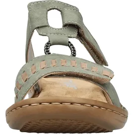 Rieker FSK Damen Sandalen für Damen, grün, Größe 37 EU