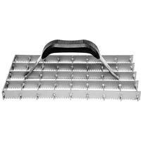 varivendo Gitterrabot Putzhobel 1-tlg. Metallfarben