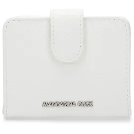 Mandarina Duck Mellow Leather Geldbörse Damen blanc