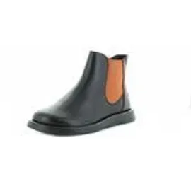 Fly london Stiefelette in Schwarz/Rot - Gr.: 42