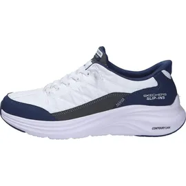 SKECHERS Contour Foam - Cozy Fit Herren Weiß/Blau 41,5