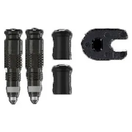Schwalbe ClikValve Umrüst-Set SV - Fahrradzubehör - schwarz