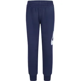 Nike Jogginganzug NIKE SPORTSWEAR "NKN CLUB FLEECE SET", Jungen, Gr. 92 (24), midnight navy, Sweatware, Obermaterial: 60% Baumwolle, 40% Polyester, Sportanzüge Jogginganzug, mit Kapuze, mit elastischem Bund und gerippten Bündchen