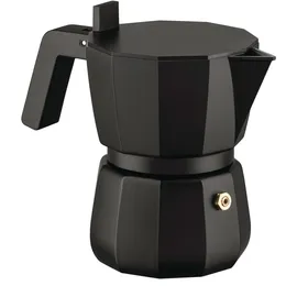 Alessi Moka 70 ml 3 Tassen Schwarz