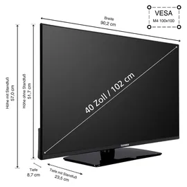 Telefunken XF40N750M 40" LED Full HD TV schwarz