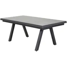 LC Garden Vivera Ausziehtisch 160 x 100 cm Grau