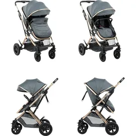KIKKABOO Kaia 3 in 1 dunkelgrau