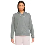 Nike Sportswear Gym Vintage Kapuzenjacke Damen dk grey heather/white L