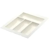 Agoform Besteckeinsatz Classico Kürzbar 440 x 340 x 50,5 mm Kunststoff Weiß