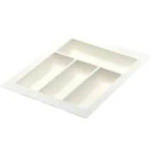 Agoform Besteckeinsatz Classico Kürzbar 440 x 340 x 50,5 mm Kunststoff Weiß
