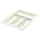 Agoform Besteckeinsatz Classico Kürzbar 440 x 340 x 50,5 mm Kunststoff Weiß