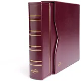 Leuchtturm Sammelalbum NUMIS Classic-Design inkl. Schutzkassette, Rot