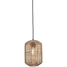 Good & Mojo Hängeleuchte Good&Mojo, Pendelleuchte, Natur E27 250mm braun