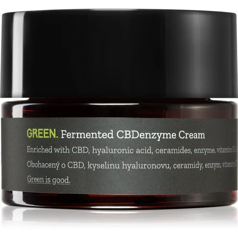 Canneff Green Fermented CBDenzyme Cream intensive Verjüngungs-Creme mit CBD 50 ml
